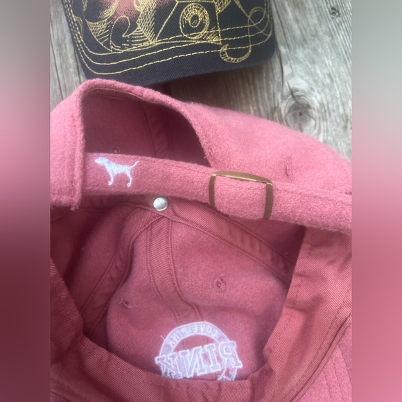 DISNEY WORLD & PINK VICTORIA SECRET Baseball Caps LOT X 3 Women’s Adult one Size - Picture 7 of 10